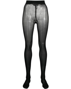 Philipp Plein Strumpfhose Mit Verzierungen - Grau