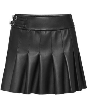 Philipp Plein Minigonna Plissettata - Nero