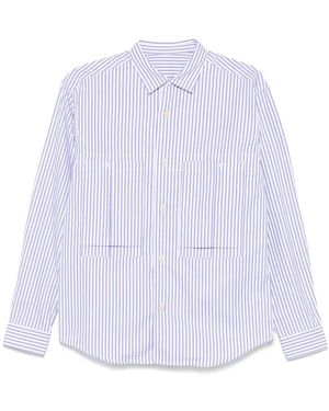 Fortela Striped Shirt - White