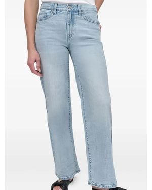 DKNY Jeans Met Knoop- En Ritssluiting - Blauw