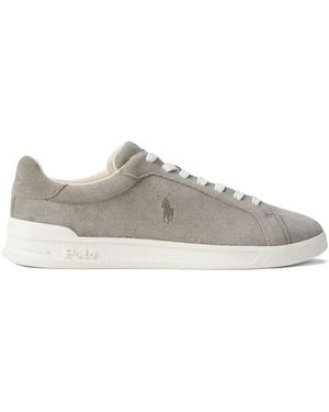 Polo Ralph Lauren Zapatillas Heritage Court II de ante - Gris