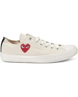 Comme des Garçons X Converse Chuck 70 Big Heart Trainers - White
