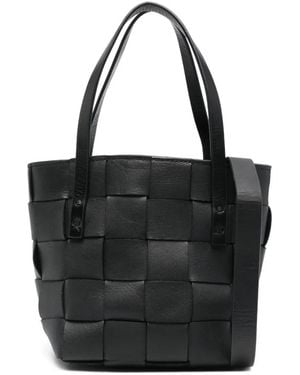 P.A.R.O.S.H. Sac Cabas En Cuir - Black