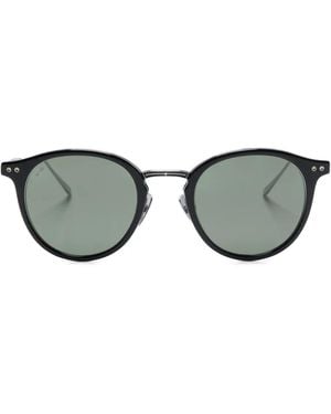 Leisure Society Anacapa Round-Frame Sunglasses - Grey