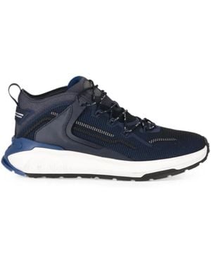 Tod's Trainers Soft Leather, Textile Fibres - Blue