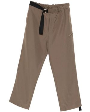 Peacemaker Oamc Belted-Waist Side-Pocket Pants - Brown