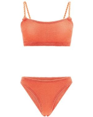 Hunza G For La Samanna, A Belmond Hotel Phoebe Bikini - Orange