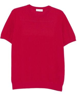 Jeordie's Crew-Neck T-Shirt - Red