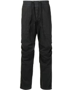 James Perse Cotton Slub Utility Trousers - Black