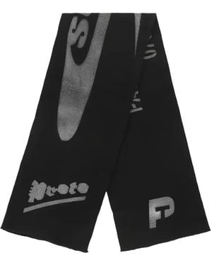 PROTOTYPES Football Scarf - Black