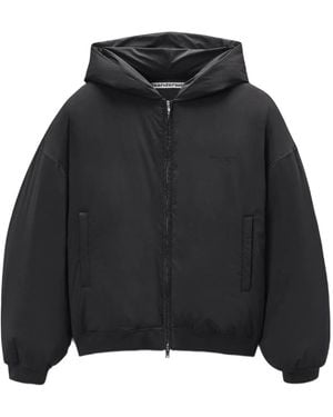 Alexander Wang Piumino Con Cappuccio - Nero