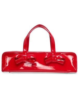 Comme des Garçons Teiban Ribbon Shoulder Bag - Red