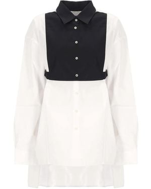 CUANTICO Chemise À Boutonnière Sur Le Devant - Black
