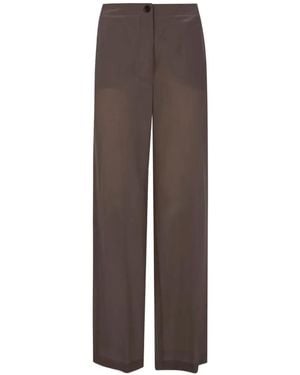 Seventy Button Pants - Brown