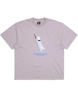 Sinclair T-Shirt A Maniche Corte - Viola