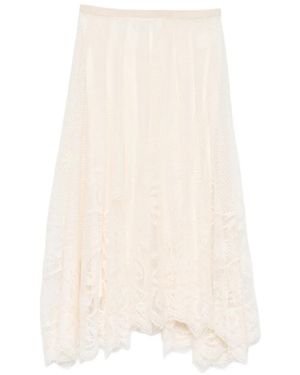 Fabiana Filippi Skirts Burro - White