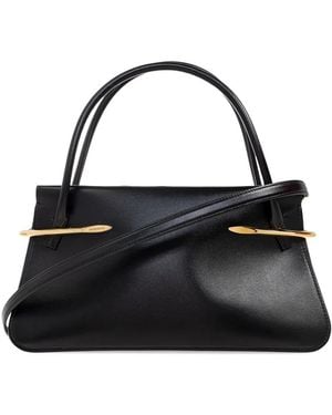 Givenchy Metallic-Bar Top-Handle Tote Bag - Black
