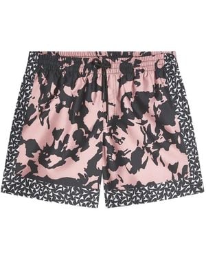 Dries Van Noten Printed Swim Shorts - White