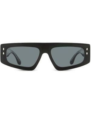 Isabel Marant Geometric-Frame Sunglasses - Grey