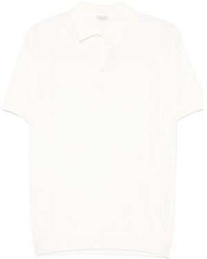 Caruso Klassisches Poloshirt - Weiß