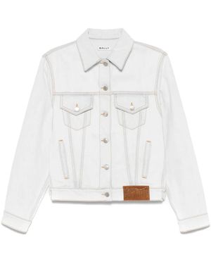 Bally Denim Jacket - White