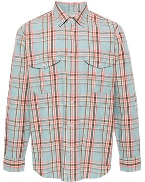 Filson チェック シャツ - ブルー