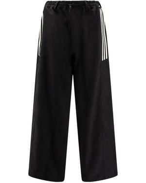 Y-3 3-Stripes Track Trousers - Black
