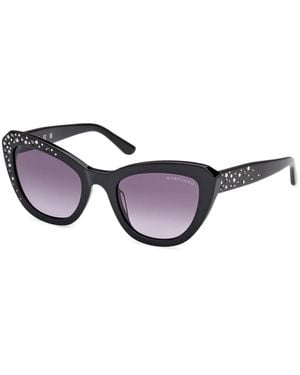 GUESS EYEWEAR Geometric-Frame Sunglasses - Black