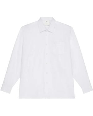 Givenchy Long-Sleeve Pocket Shirt - White