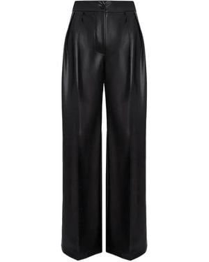 Hamza Flared Trousers - Black
