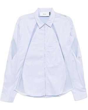 Pace Zip-Up Shirt Jacket - White
