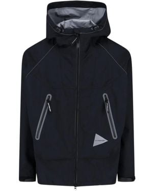 and wander Pertex Shield Jacket - Blue
