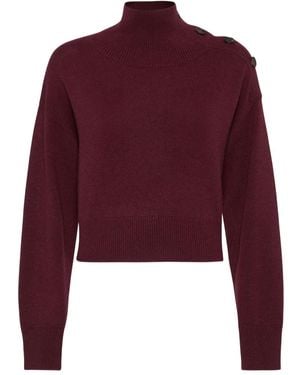 Brunello Cucinelli Cashmere Jumper - Red