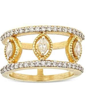 Tanya Farah 18K Diamond Ring - Metallic