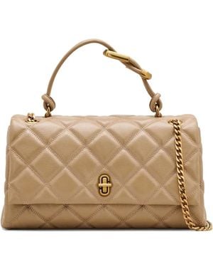 Marc Jacobs The Quilted Dual Convertible Shoulder Bag - Metallic