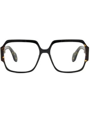 Gigi Studios Neira Square-Frame Glasses - Black