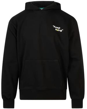 Barrow Keep Going Graphic-Print Hoodie - Black
