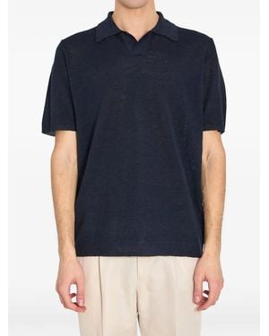 Roberto Collina Piqué Polo Shirt - Blue
