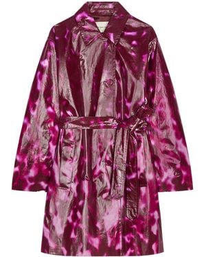 【関税込み】Dries Van Noten ピンク ロング コクーンコート DRIES VAN NOTEN - DRIES VAN NOTEN コート（その他） M ピンク