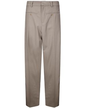 Act No1 Hose mit geradem Bein - Grau