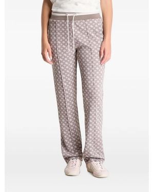 Guess Scuba Logo-Print Track Pants - Brown
