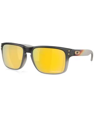 Oakley Gafas de sol con logo estampado - Amarillo