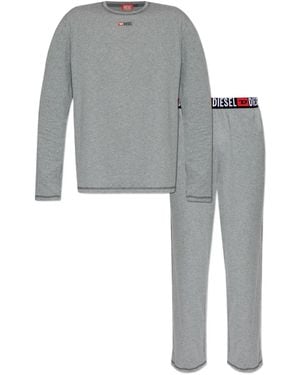 DIESEL Long-Sleeved Pyjamas - Grey