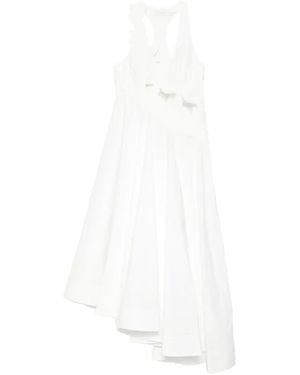 Zimmermann Luna Cotton Long Dress - White