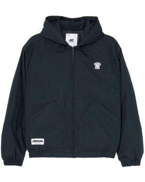 Chocoolate Logo-Embossed Jacket - Blue