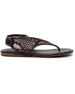 Senso Sandales Nika À Empiècement En Mesh - White