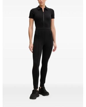 Guess Annie Short-Sleeve Jumpsuit - Black