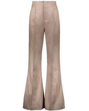 Fabiana Filippi High-Waisted Palazzo Trousers - Natural