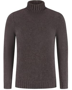 Fedeli Roll-Neck Jumper - Grey