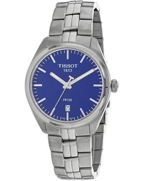 Tissot Pr 100 40Mm Watch - Blue